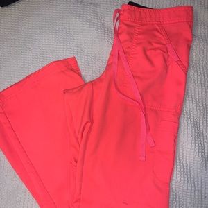 Neon Pink Grey’s Anatomy By BARCO Scrub Pants 👚💉🩺 Size Extra Small